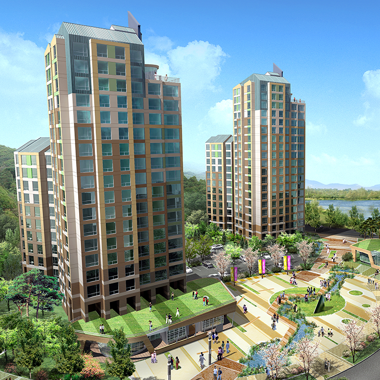 시흥목감지구 A-1BL공동주택 현상설계