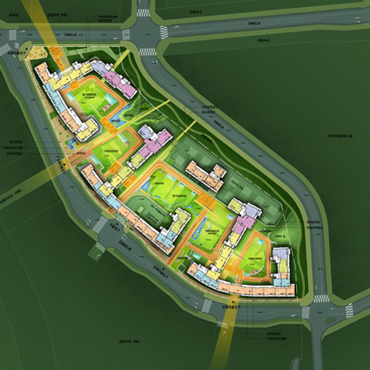 고덕강일 보금자리주택 현상설계
