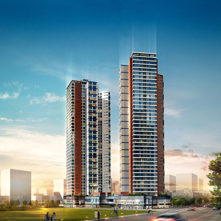 진주시 상대동 동부시장 시장정비사업 (주상복합건립)